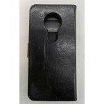 Book Flip Case with Strap For Motorola Moto G7 Play XT1952-4 Slim Fit Look